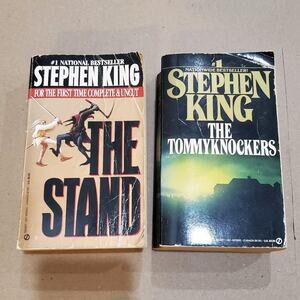 Stephen King The Stand Complete & Uncut 1991 Signet PB 1st Ed & Tommyknockers